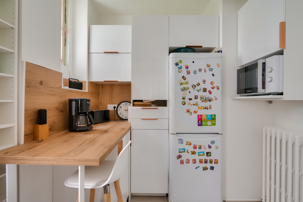 création d'un espace table pour prendre un repas dans la cuisine