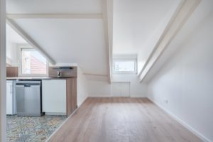 Transformation de 2 chambres de bonnes en 1 appartement à Montrouge