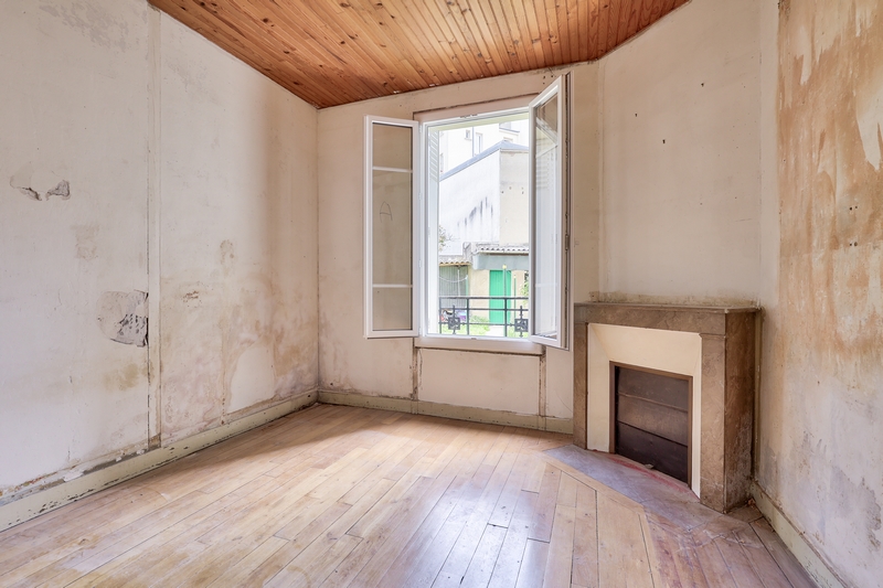 rénovation d'une chambre duplex issy les moulineaux