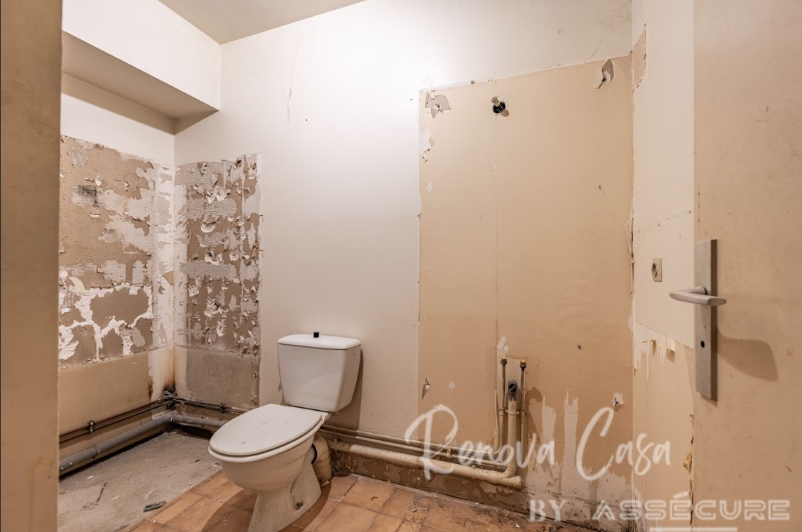 rénovation salle des bains studio Antony