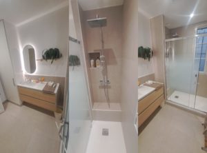 Rénovation de salle de bains à Paris XVI