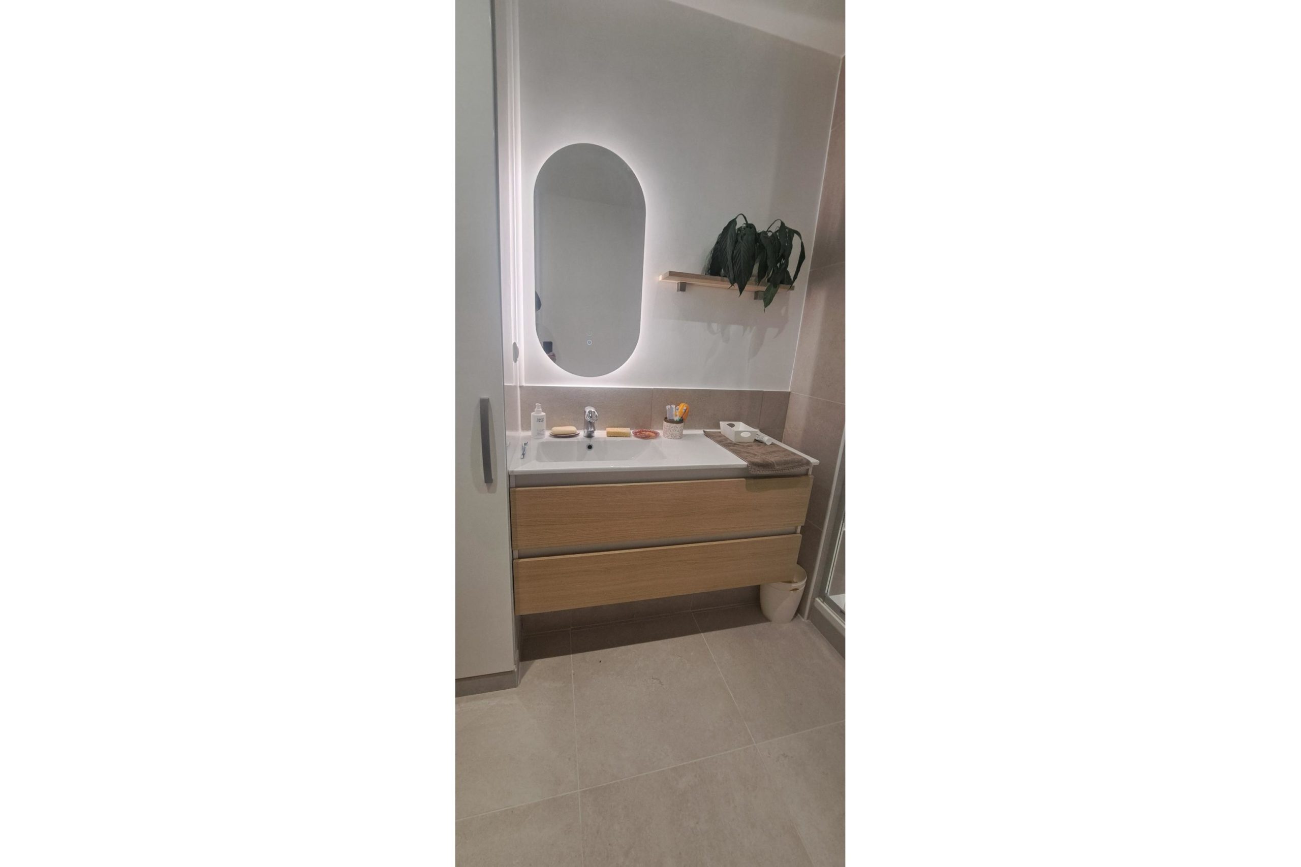 installation lavabo double vasque à Paris