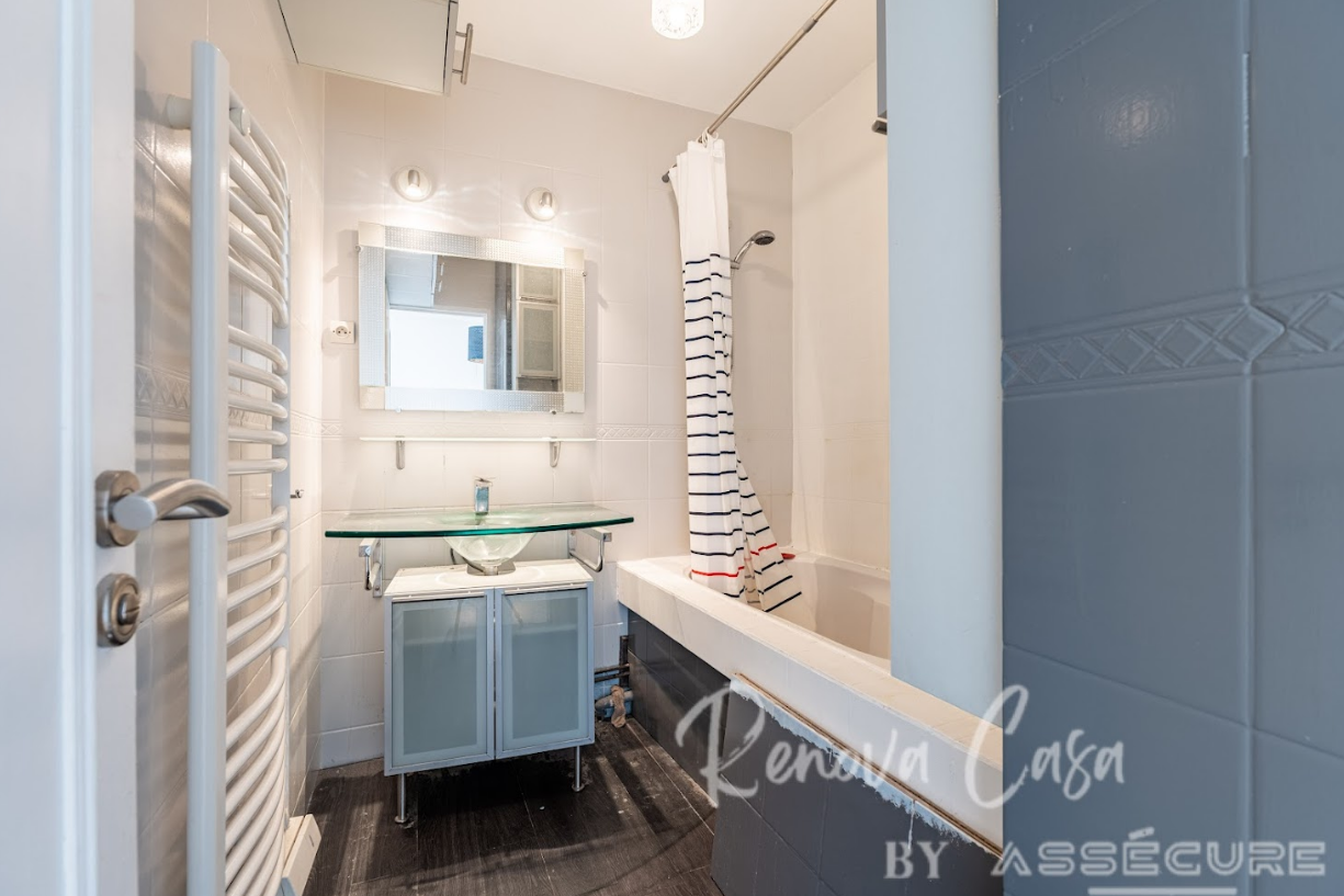 rénovation d'une salle de bains à Sceaux 92