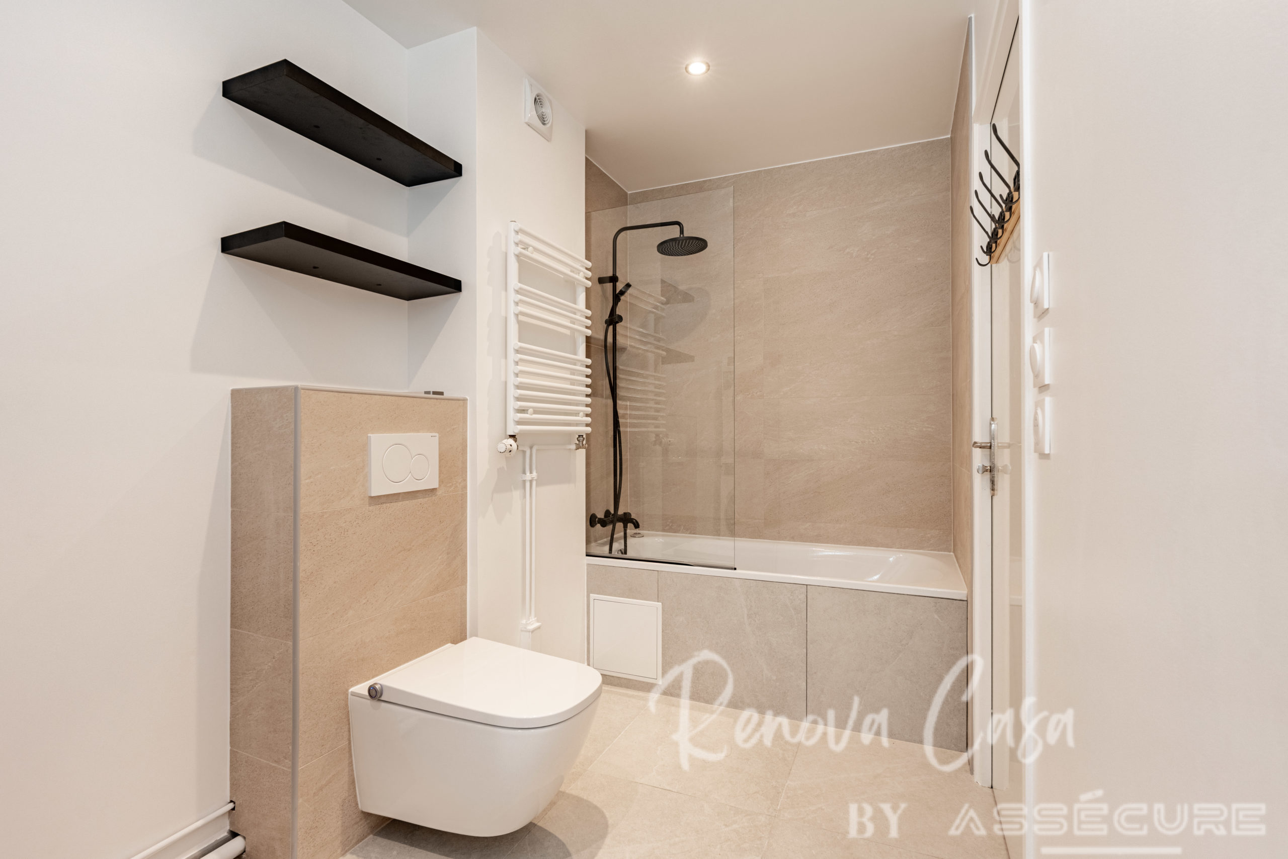 Installation wc japonais à Antony