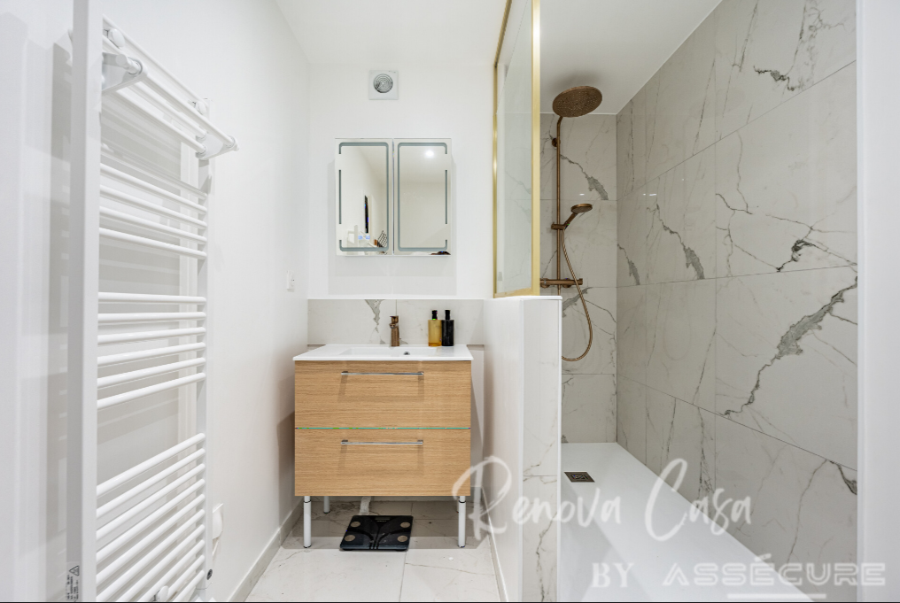 Rénovation d’une salle de douche à Antony