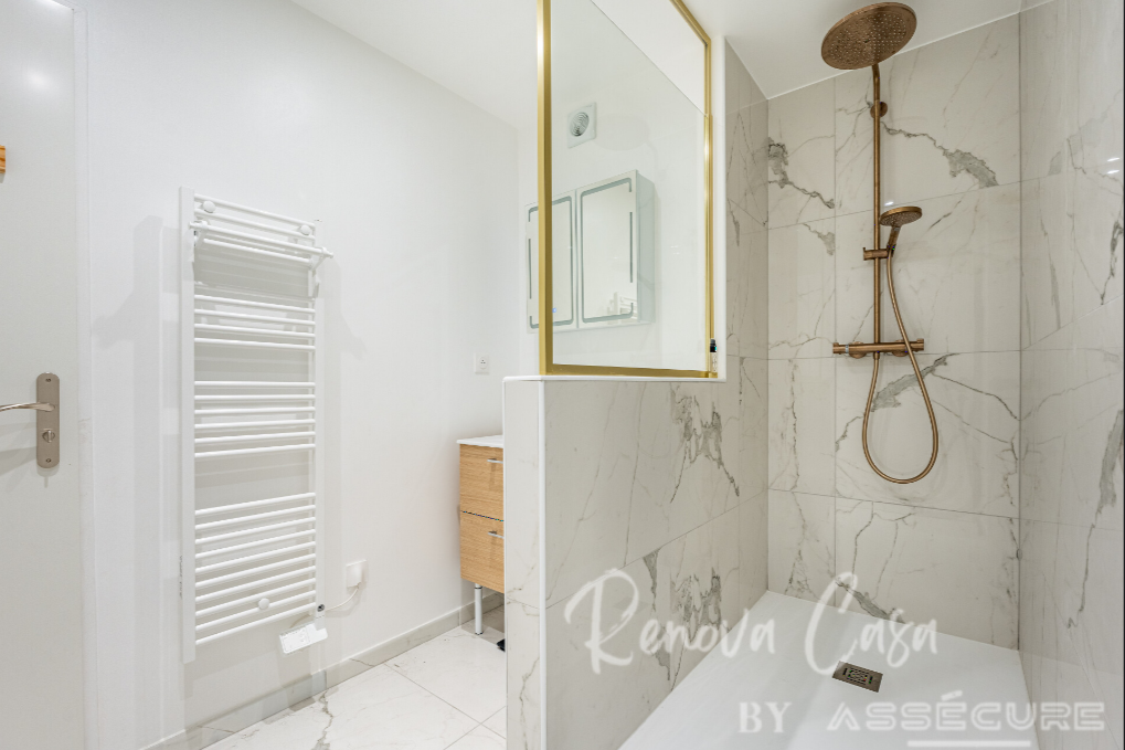 Rénovation d’une salle de douche à Antony