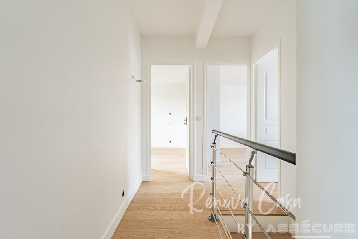 aménagement d'une cage d'escalier à Antony