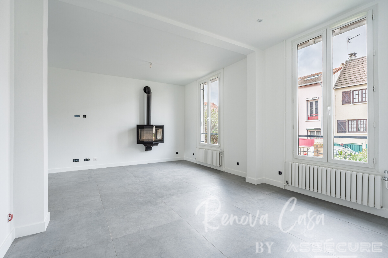 aménagement d'un nouveau salon à Antony 92